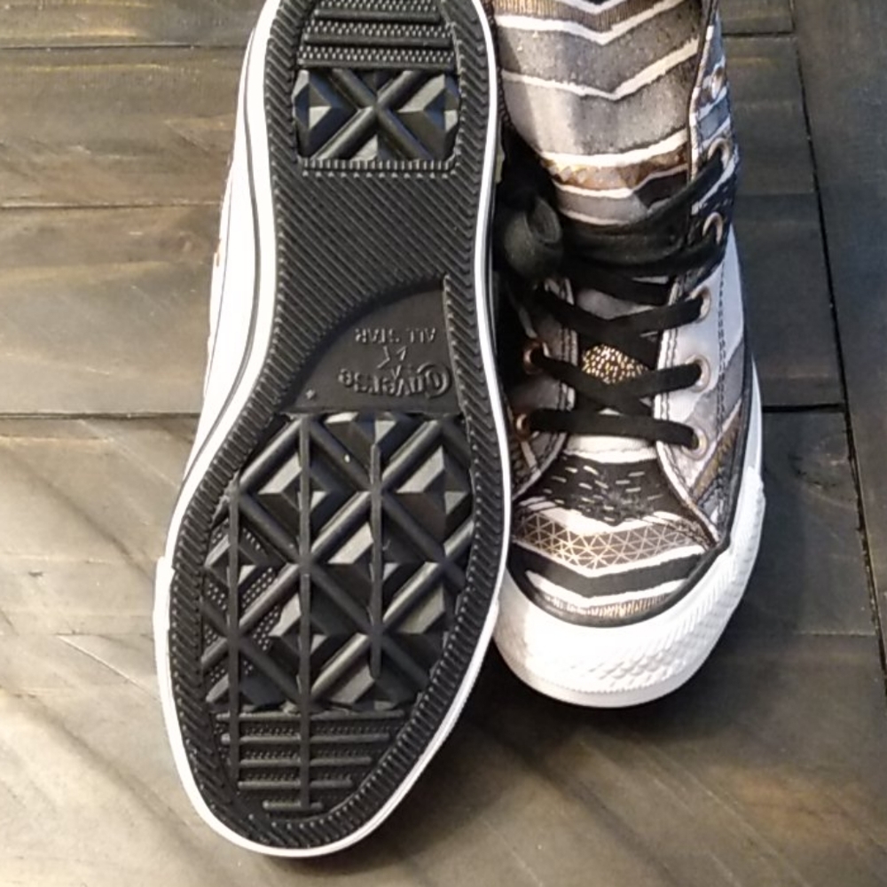 Converse All Star Hi Festival Strip Wm Sneaker - Picture 8 of 8